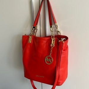 Michael Kors Orange Handbag